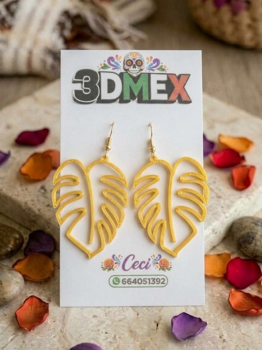 Pendiente 3D modelo especial