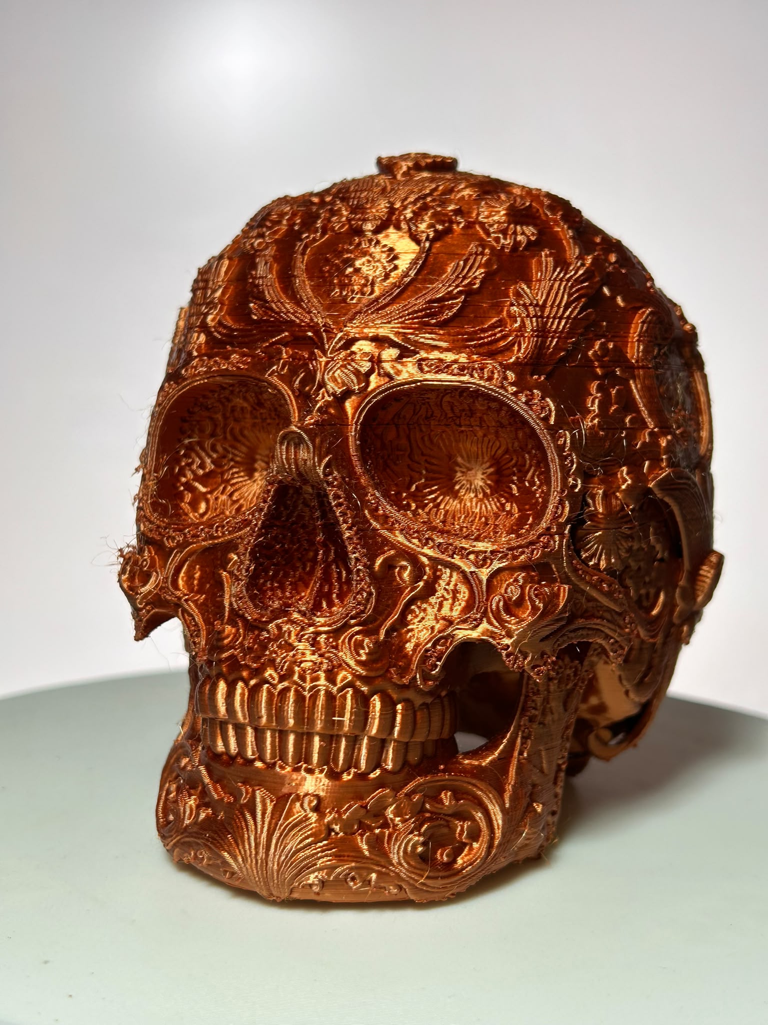 Calavera decorativa personalizada